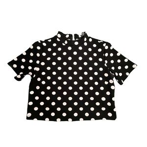 Polka Dot Crop Top